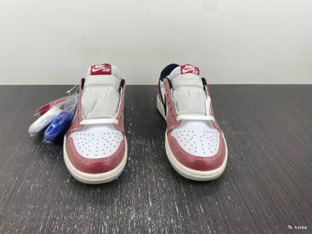 Rep TBK ROOM LOW TROPHY FN0432-017 OG 1 'RED JORDAN AIR BLACK' X 0603
